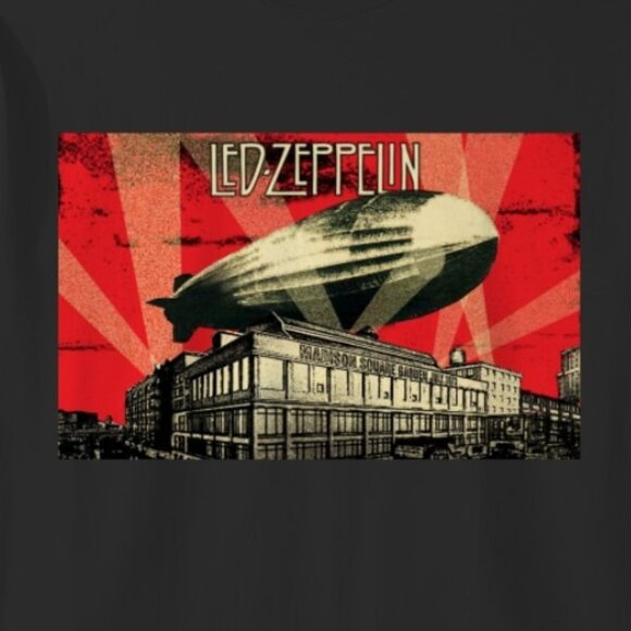 Led Zeppelin Band Shirt Classic Rock Music Graphic Tee Vintage Fan Concert Tee - Picture 2 of 5